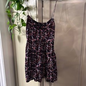 Express floral mini dress
